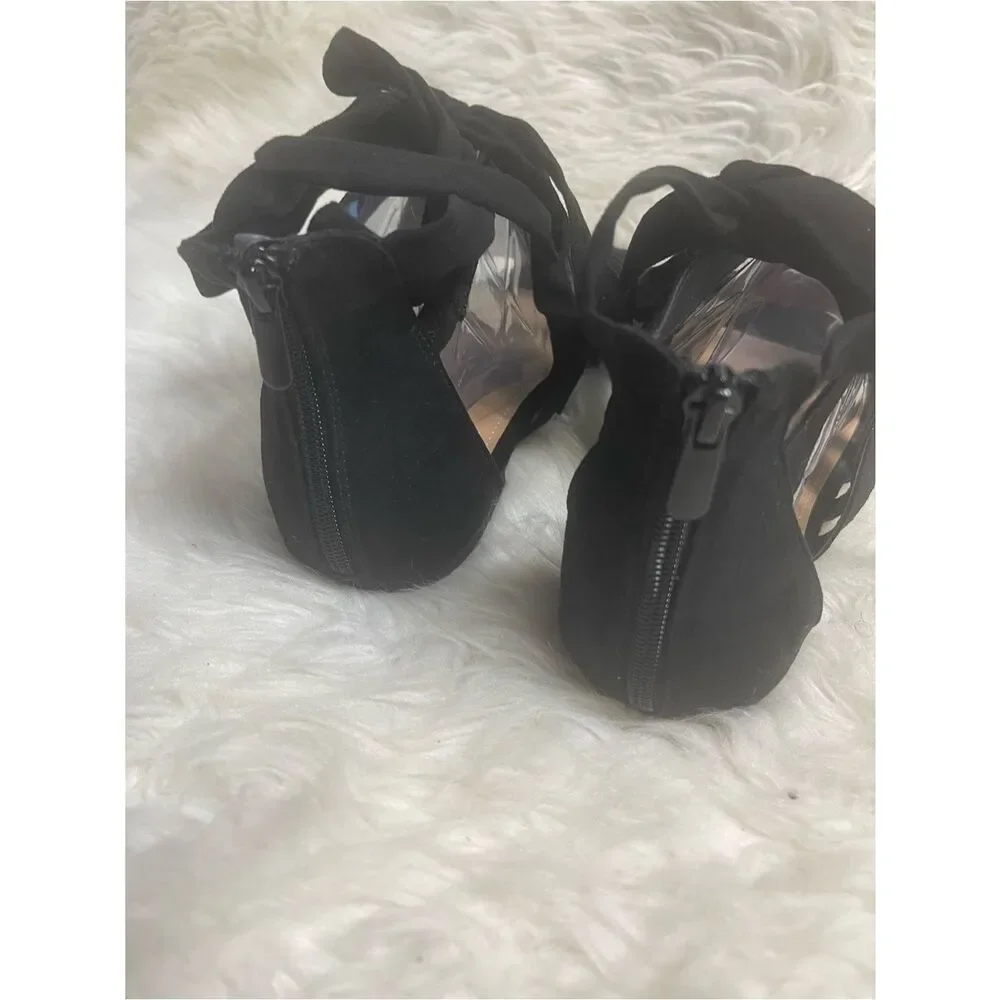 Torrid synthetic Black Lace-Up Strappy Gladiator Sandals SZ10WW